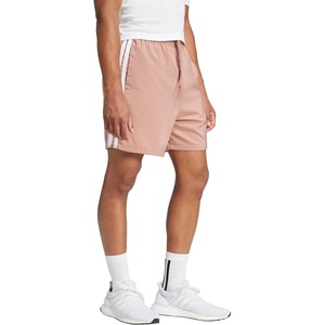 adidas Men’s Essentials 3-Stripes Chelsea 7-inch Shorts(Warm Clay/White)