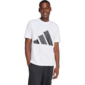 adidas Men’s Essentials Big Logo T-Shirt(White/Black)