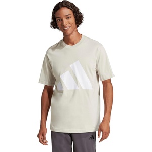 adidas Men’s Essentials Big Logo T-Shirt(Wonder Alumina/White)
