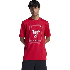 adidas Men’s Mexico World Cup 2026 Apparel(Better Scarlet/White/Mexico)