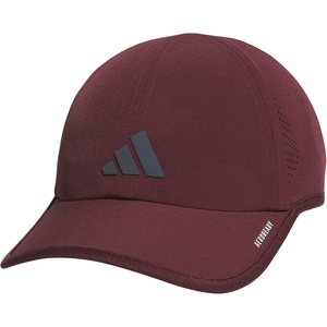 adidas Men’s Superlite Hat – Lightweight Moisture-Wicking Cap for Workout and Training(Aurora Ruby Red/Onix Grey/3)