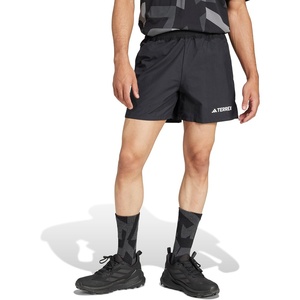 adidas Mens Terrex Multi Athletic Shorts Casual Bottoms Casual – Green(Black)
