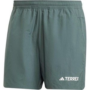 adidas Mens Terrex Multi Athletic Shorts Casual Bottoms Casual – Green(Ivy)