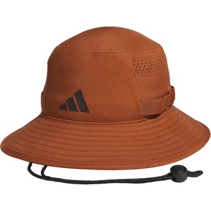 adidas Men’s Victory Bucket Hat – Outdoor Sun Boonie for Hiking and Fishing(Dusky Bronze Brown/Aurora Coffee Brown/5)