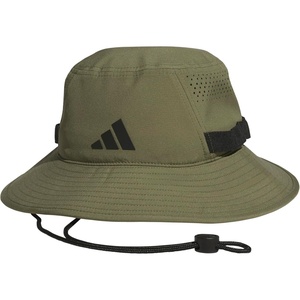 adidas Men’s Victory Bucket Hat – Outdoor Sun Boonie for Hiking and Fishing(Olive Strata Green/Black/5)