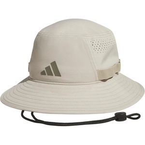 adidas Men’s Victory Bucket Hat – Outdoor Sun Boonie for Hiking and Fishing(Wonder Cargo Khaki/Clay Grey/5)