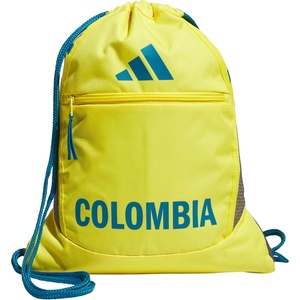 adidas Stadium Sackpack – Drawstring Backpack for Sports, Small Gym Bag, 13L(Colombia)