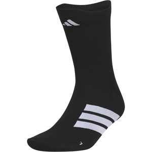 adidas Unisex Adizero Running Socks (1 Pair) Performance & Training(Black/White/Crew)