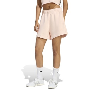 adidas Women’s All Szn Soft Lux Loose Shorts(Blush Pink)
