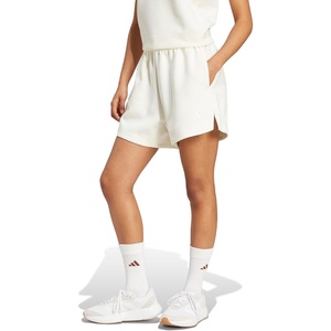 adidas Women’s All Szn Soft Lux Loose Shorts(Off-white)