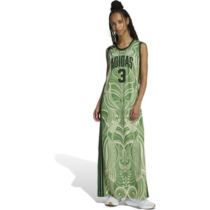 adidas Women’s Farm Rio Premium Dress(Crew Green/Black)