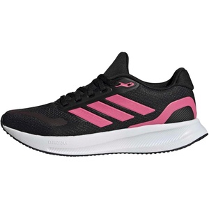 adidas Women’s Run Falcon 5 Running Shoes(Black/Pink Fusion/White)