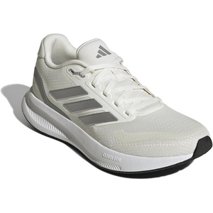 adidas Women’s Run Falcon 5 Running Shoes(Off White/Silver Metallic/Black)