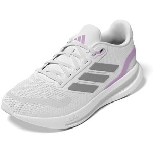 adidas Women’s Run Falcon 5 Running Shoes(White/Grey Strata/White)