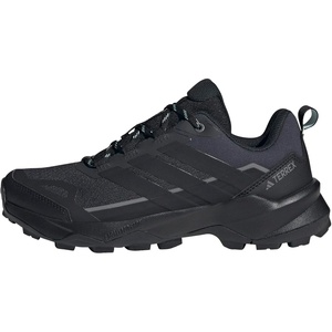 adidas Womens Terrex Skychaser Ax5 Hiking Hiking Sneakers Shoes – Brown, Grey(Black/Black/Semi Flash Aqua)