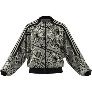 adidas womens Farm Rio Tiro Track Top(Cream White/Black)