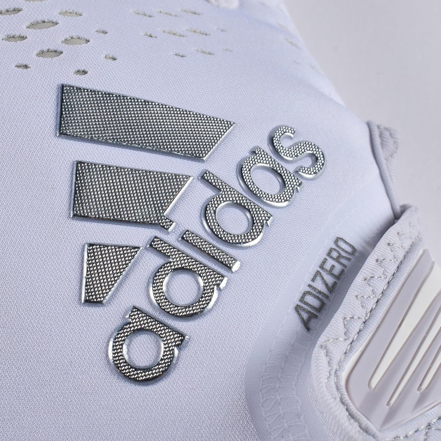 image:imageAdidas Adizero 12 Big Mood Elite Adult Receiver GloveWhiteSilver