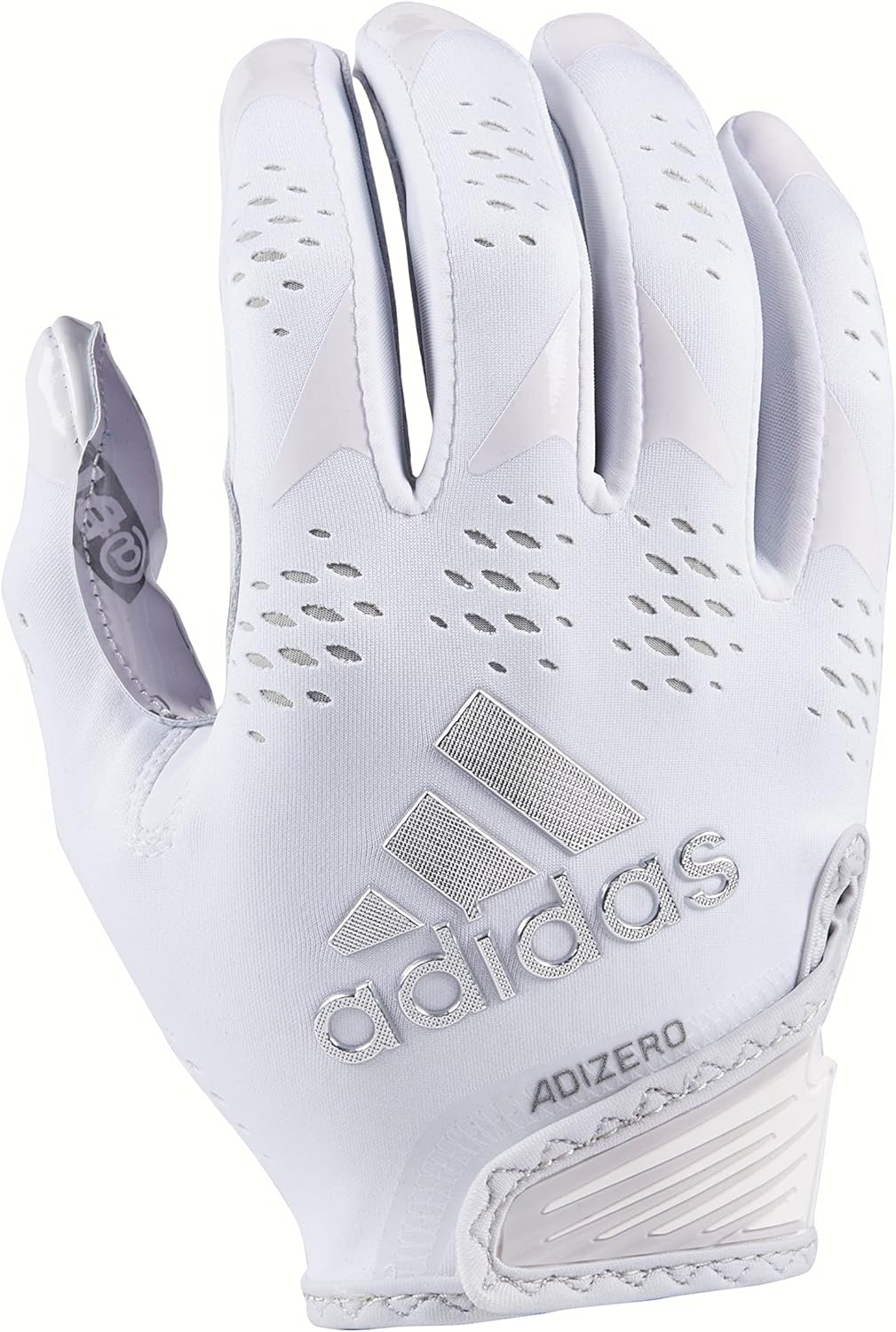 image:imageAdidas Adizero 12 Big Mood Elite Adult Receiver GloveWhiteSilver