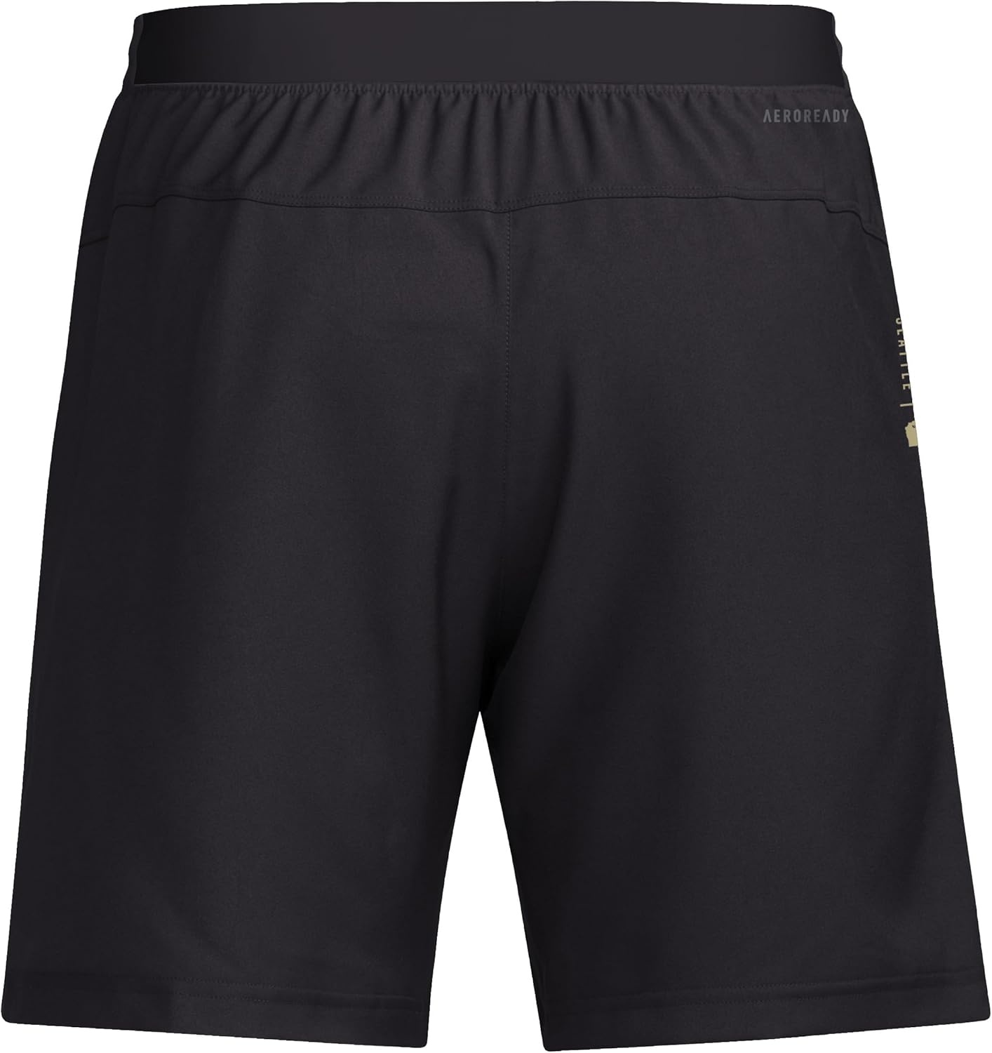 image:imageAdidas Mens NCAA Designed for Training Team Graphic Woven ShortsBlackTeam SandUniversity of Washington