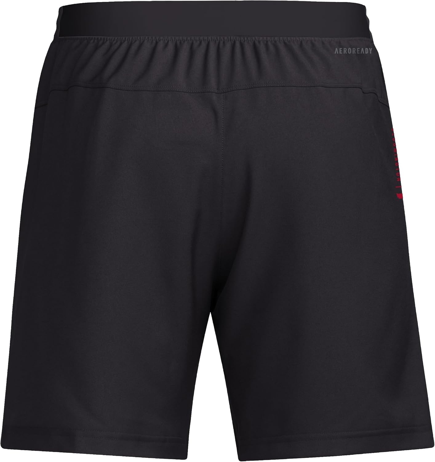 image:imageAdidas Mens NCAA Designed for Training Team Graphic Woven ShortsBlackTeam Victory RedTeam Victory RedIndiana University