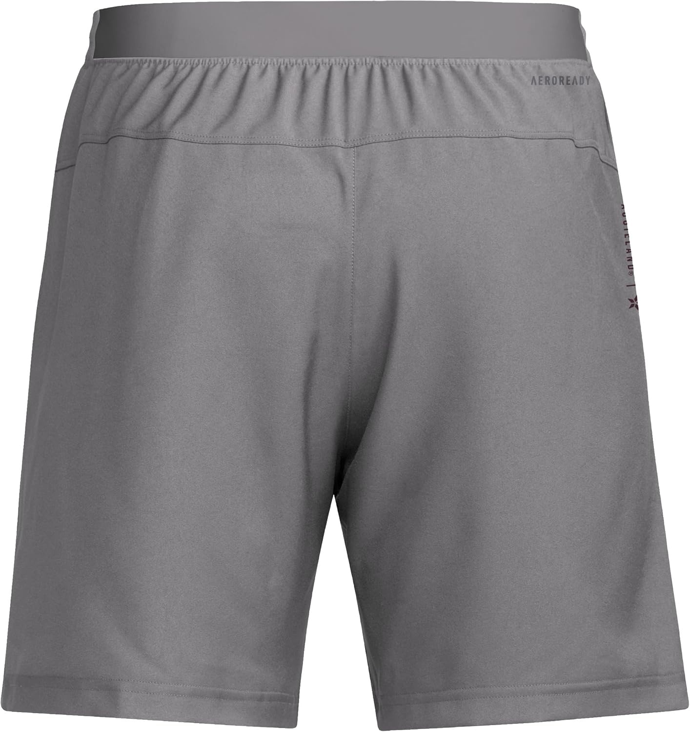 image:imageAdidas Mens NCAA Designed for Training Team Graphic Woven ShortsTeam GreyTeam MaroonTexas Am University