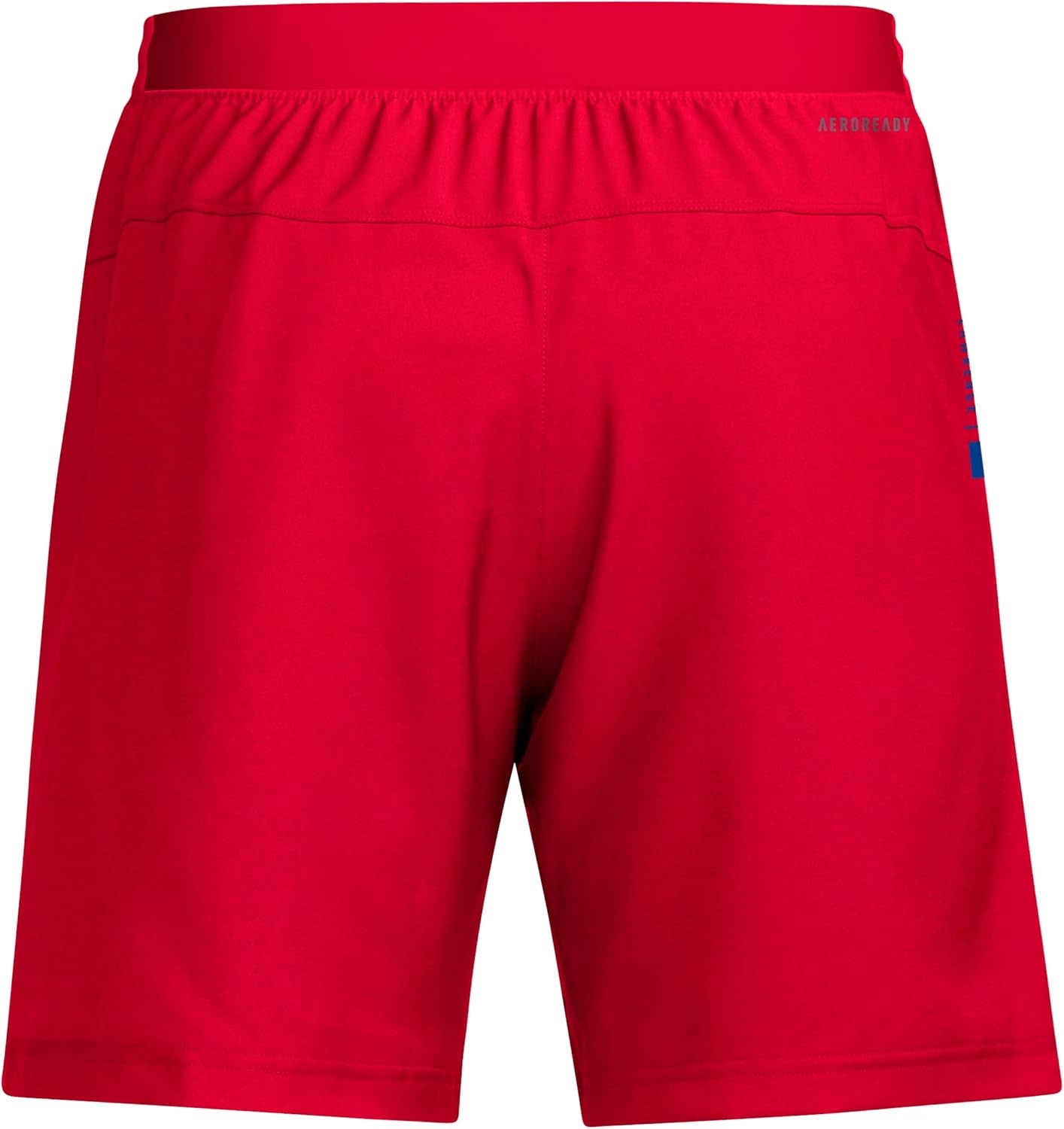 image:imageAdidas Mens NCAA Designed for Training Team Graphic Woven ShortsTeam Power RedCollegiate RoyalUniversity of Kansas
