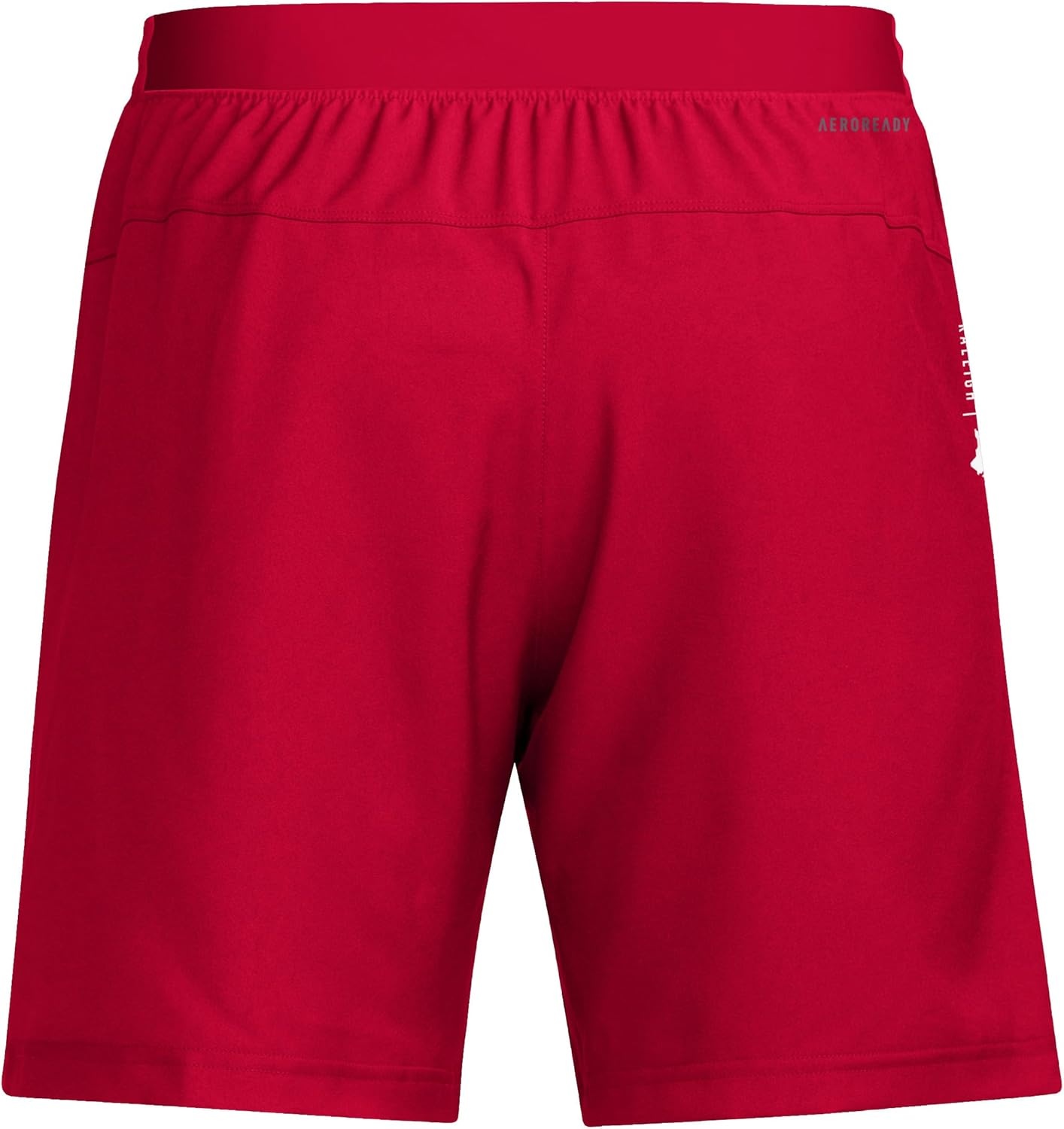 image:imageAdidas Mens NCAA Designed for Training Team Graphic Woven ShortsTeam Power RedWhiteNorth Carolina State University
