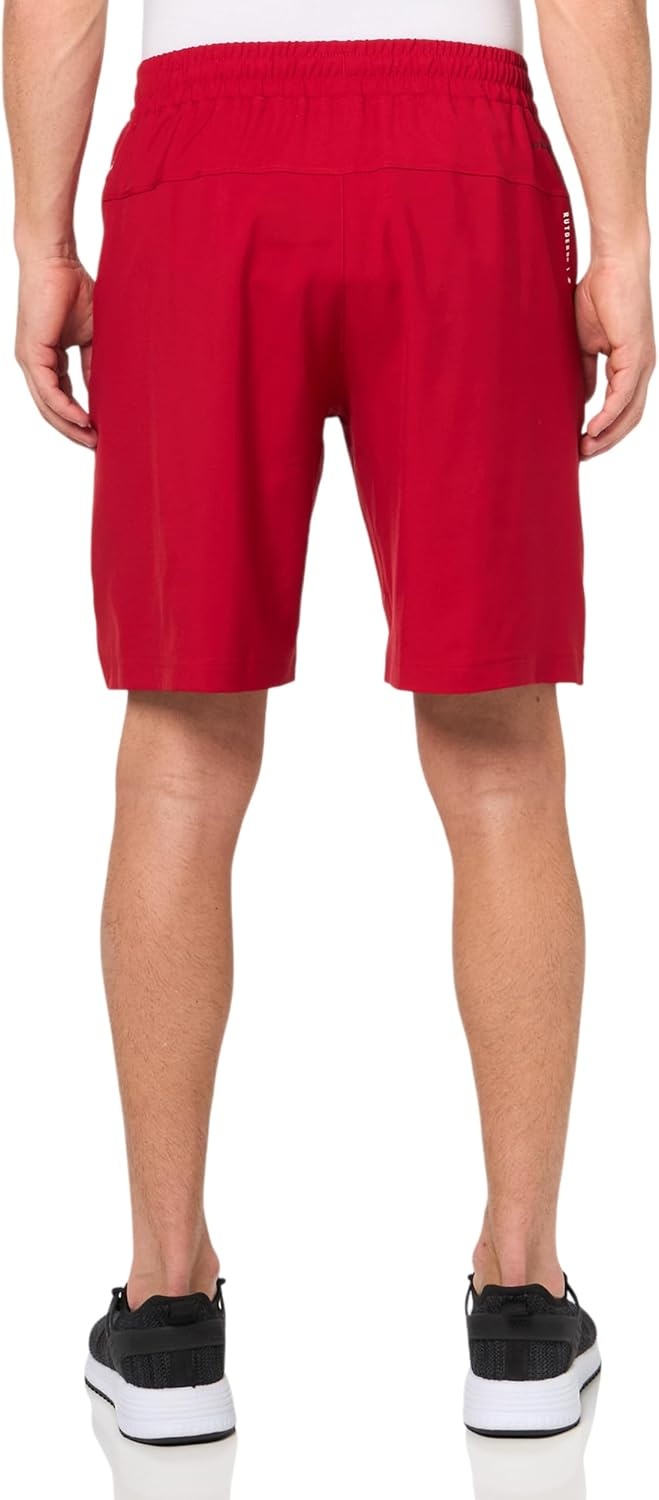 image:imageAdidas Mens NCAA Designed for Training Team Graphic Woven ShortsTeam Power RedWhiteRutgers University