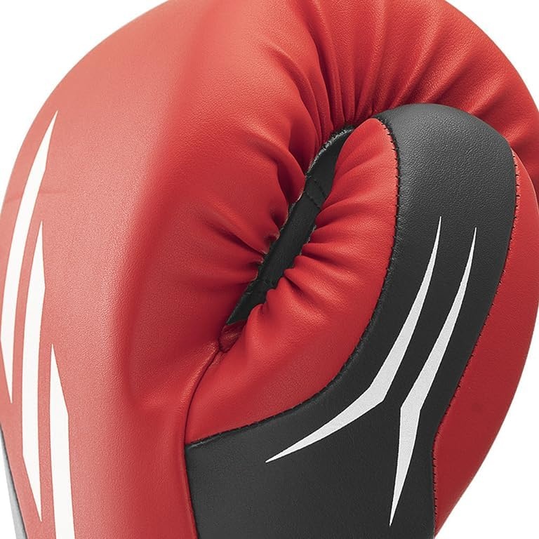 image:imageAdidas Tilt 350 PRO Training Gloves Hook amp Loop with new Tilt Technology for Men Women Unisex Sustainable Vegan Leather Boxing Kickboxing MMA Training GlovesActive RedBlack