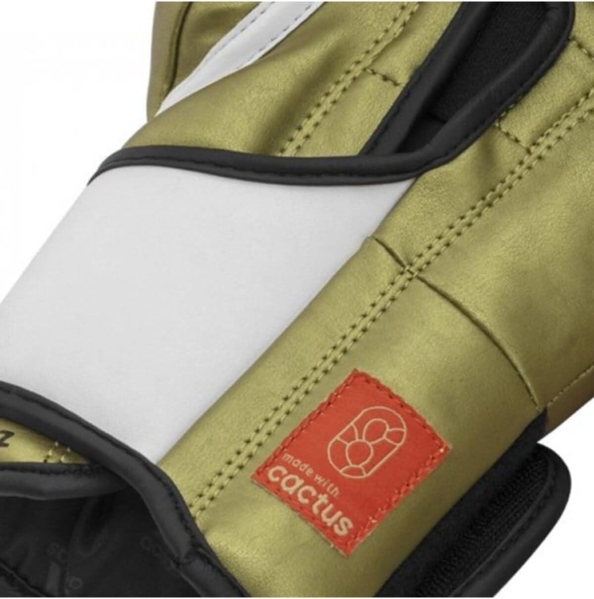 image:imageAdidas Tilt 350 PRO Training Gloves Hook amp Loop with new Tilt Technology for Men Women Unisex Sustainable Vegan Leather Boxing Kickboxing MMA Training GlovesWhiteGold Met