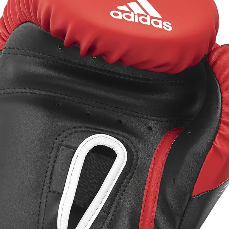 image:imageAdidas Tilt 350 PRO Training Gloves Hook amp Loop with new Tilt Technology for Men Women Unisex Sustainable Vegan Leather Boxing Kickboxing MMA Training GlovesActive RedBlack