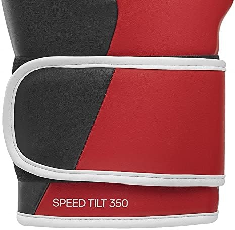 image:imageAdidas Tilt 350 PRO Training Gloves Hook amp Loop with new Tilt Technology for Men Women Unisex Sustainable Vegan Leather Boxing Kickboxing MMA Training GlovesActive RedBlack