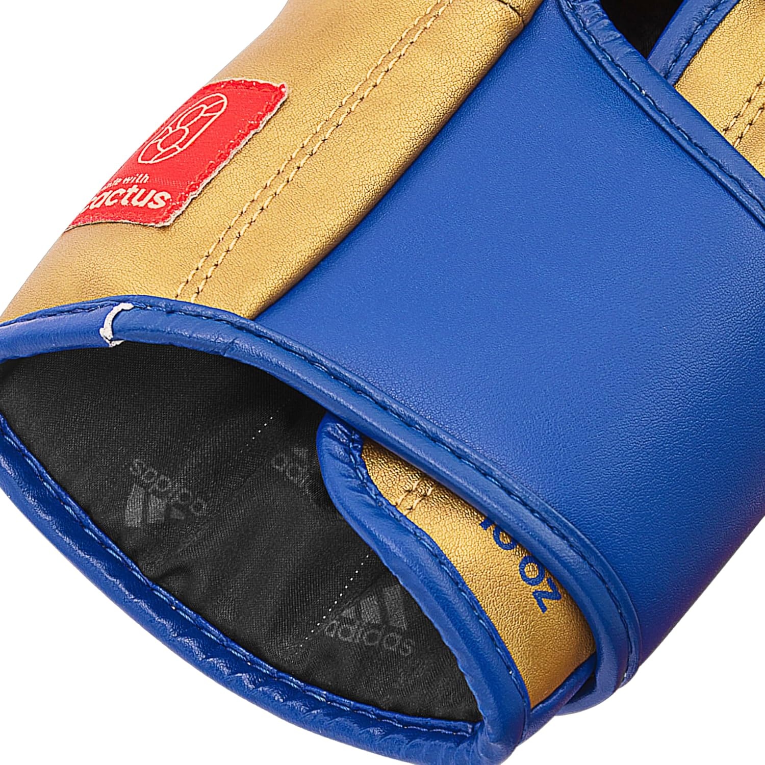 image:imageAdidas Tilt 350 PRO Training Gloves Hook amp Loop with new Tilt Technology for Men Women Unisex Sustainable Vegan Leather Boxing Kickboxing MMA Training GlovesBlue Metallic Gold
