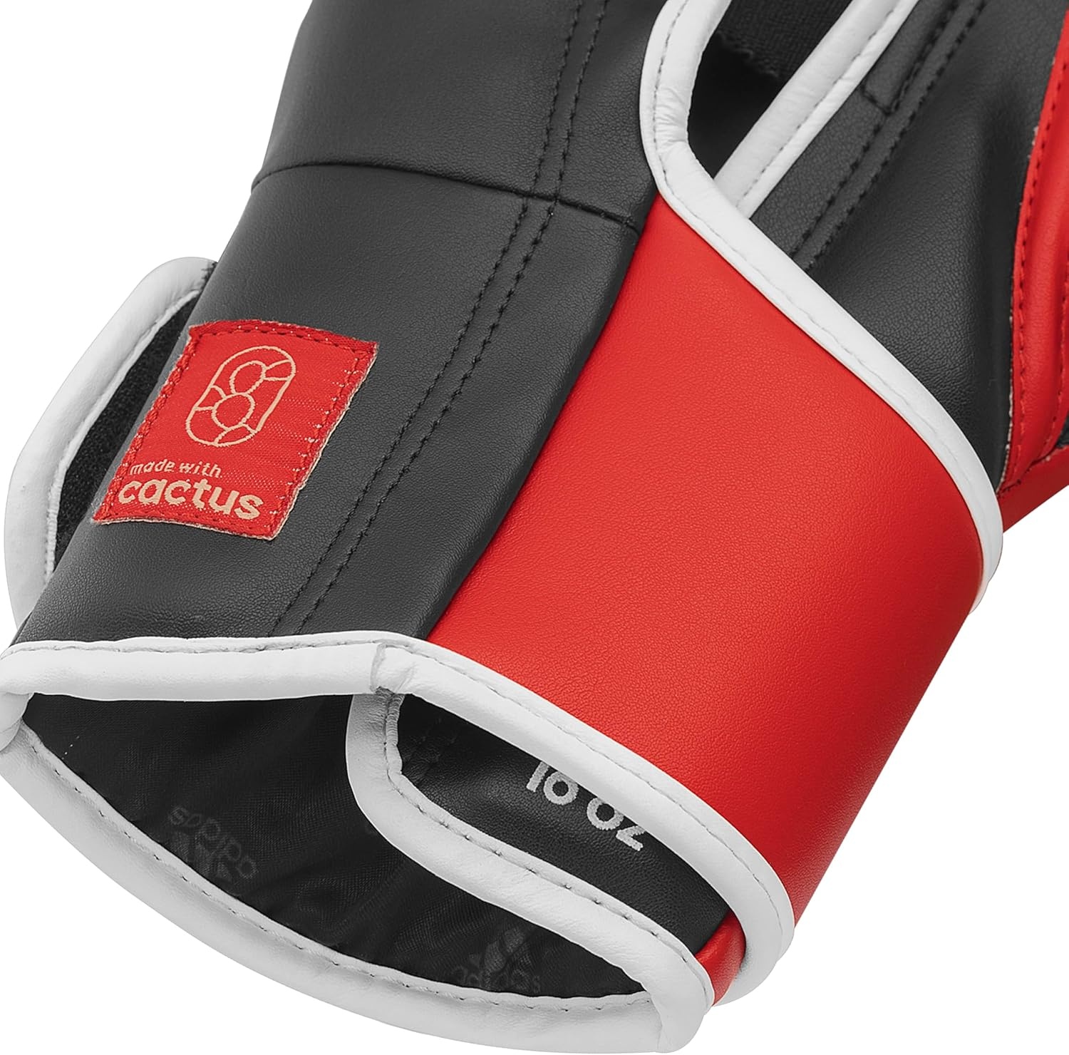 image:imageAdidas Tilt 350 PRO Training Gloves Hook amp Loop with new Tilt Technology for Men Women Unisex Sustainable Vegan Leather Boxing Kickboxing MMA Training GlovesActive RedBlack