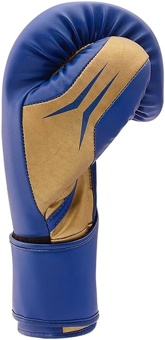 image:imageAdidas Tilt 350 PRO Training Gloves Hook amp Loop with new Tilt Technology for Men Women Unisex Sustainable Vegan Leather Boxing Kickboxing MMA Training GlovesBlue Metallic Gold
