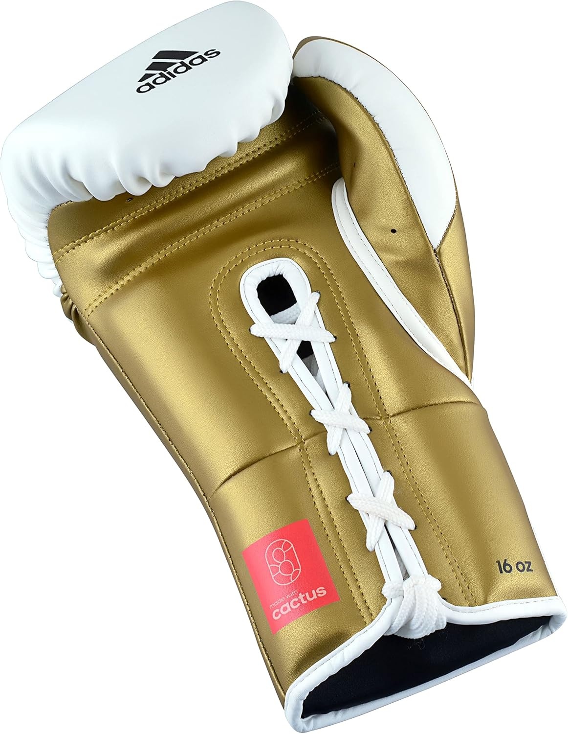 image:imageAdidas Tilt 350 PRO Training Gloves Hook amp Loop with new Tilt Technology for Men Women Unisex Sustainable Vegan Leather Boxing Kickboxing MMA Training GlovesWhiteGold Met