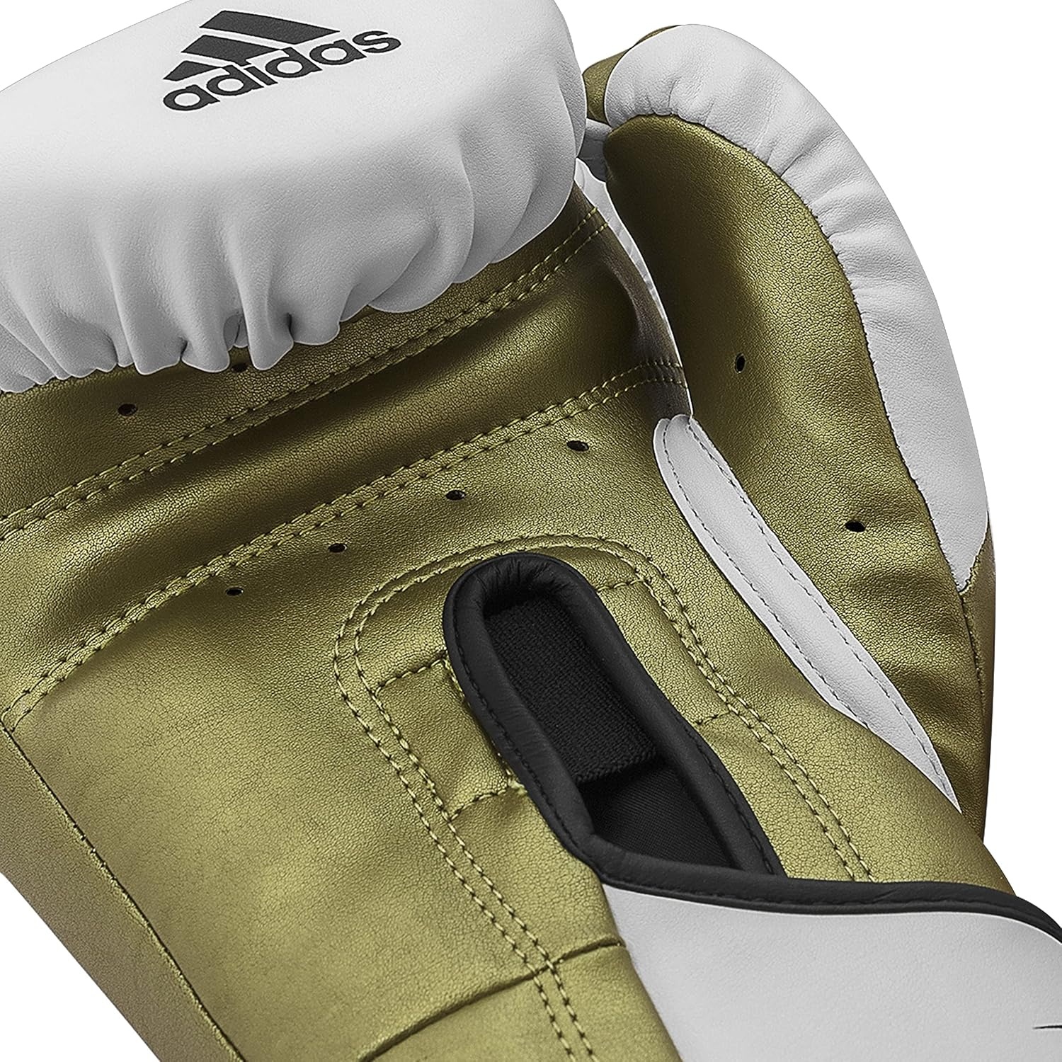 image:imageAdidas Tilt 350 PRO Training Gloves Hook amp Loop with new Tilt Technology for Men Women Unisex Sustainable Vegan Leather Boxing Kickboxing MMA Training GlovesBlackGold Met