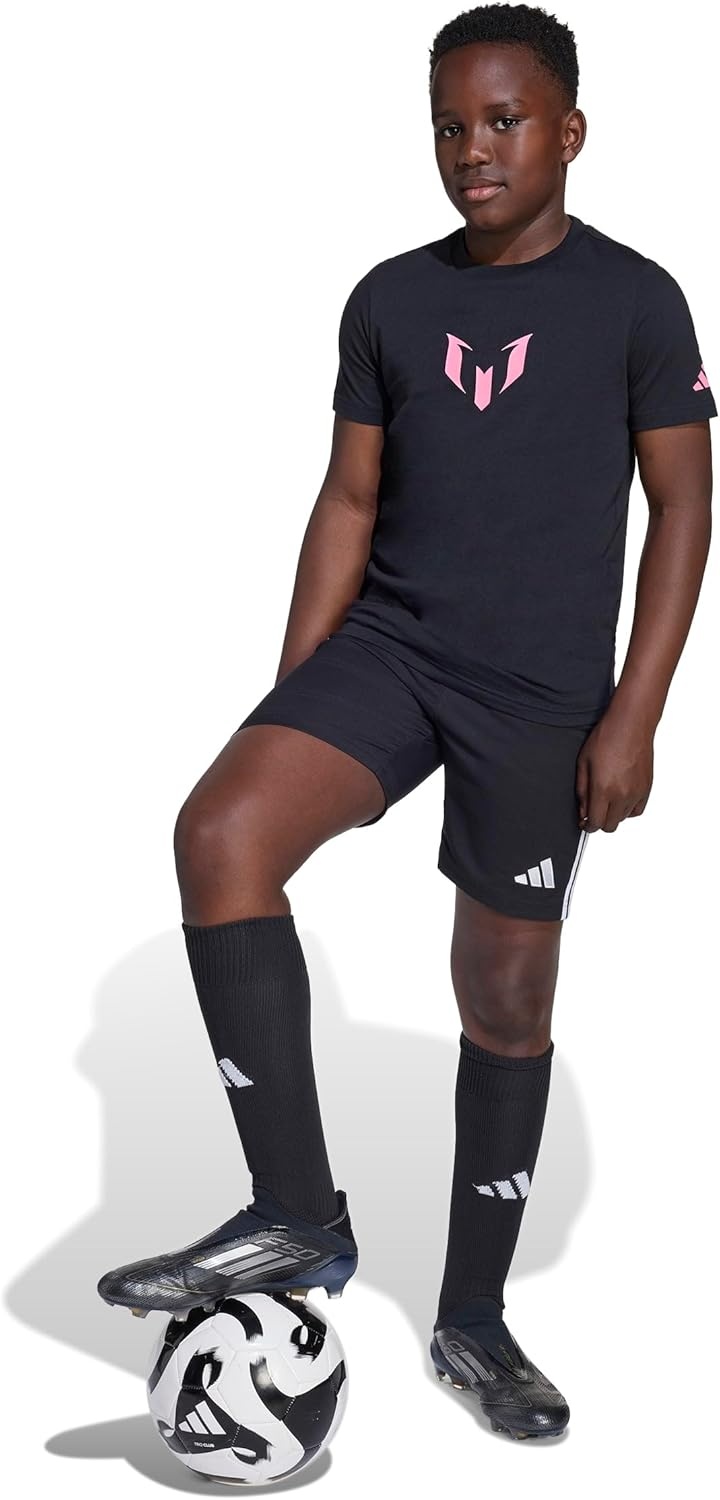 image:imageAdidas Unisex Kids Messi TShirtBlackName Number
