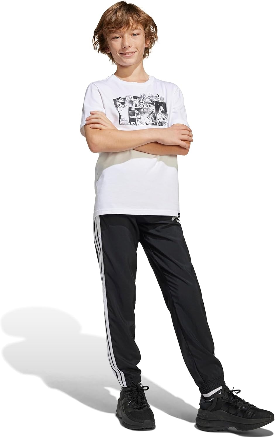 image:imageAdidas Unisex Kids Messi TShirtGraphic White