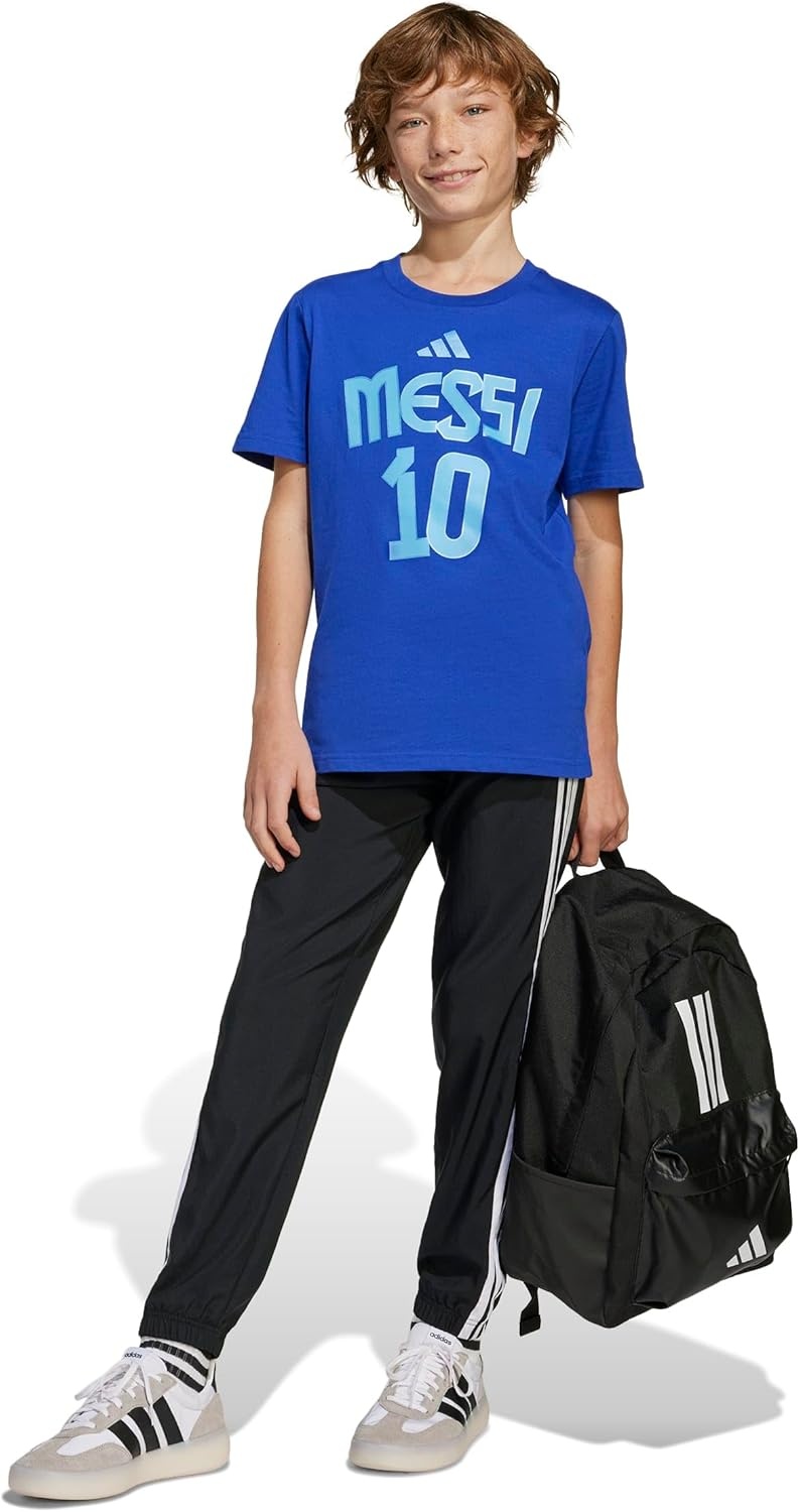 image:imageAdidas Unisex Kids Messi TShirtSemi Lucid Blue