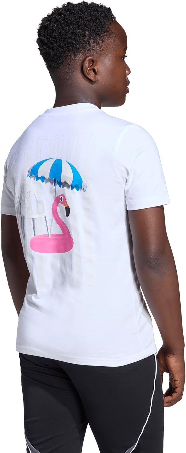 image:imageAdidas Unisex Kids Messi TShirtWhiteIcon