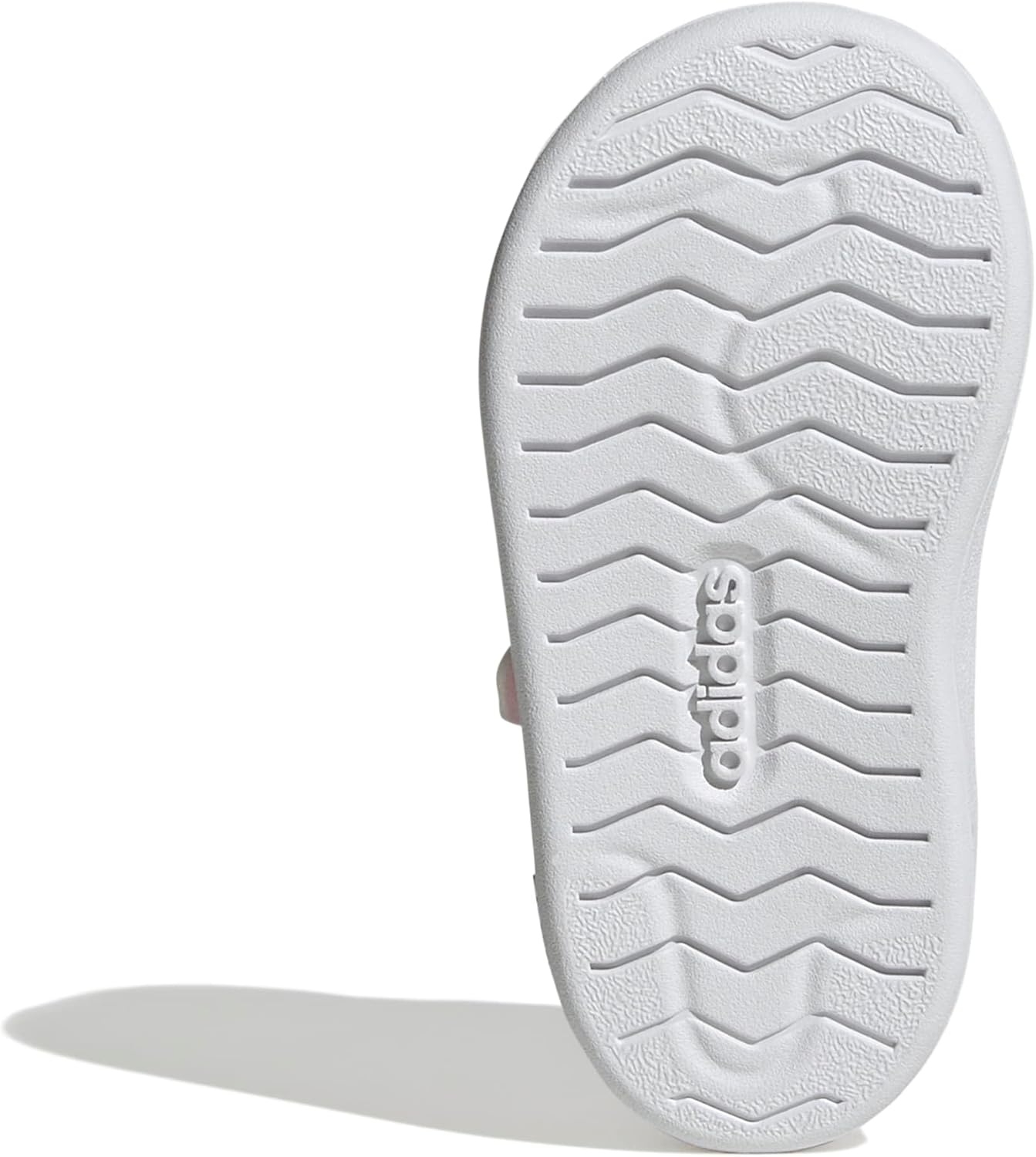 image:imageAdidas UnisexChild Streettalk Elastic Lace amp StrapClear PinkWhiteGrey