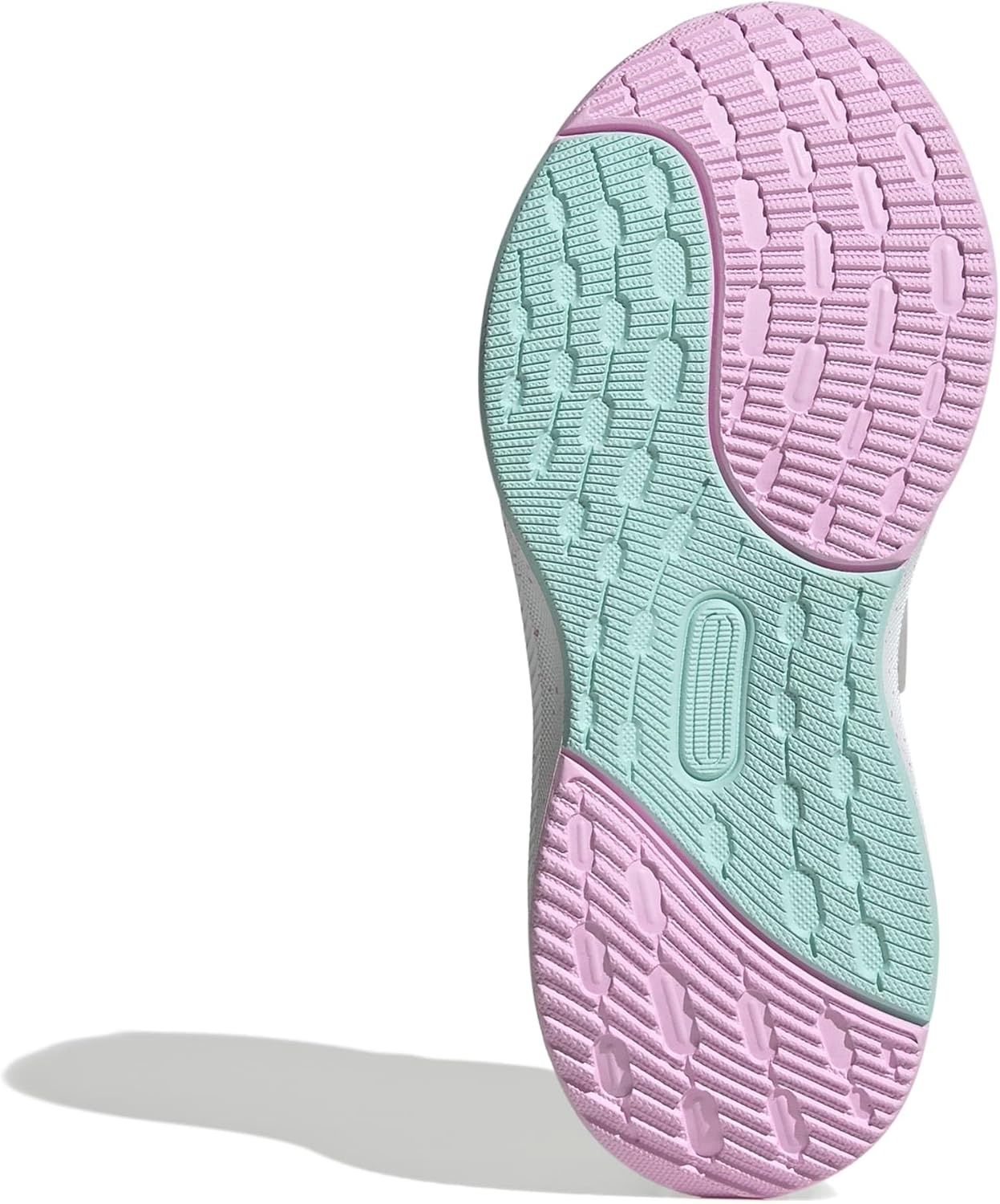 image:imageAdidas UnisexChild Ultrarun 5 Elastic Lace amp StrapGreyBliss LilacSemi Flash Aqua