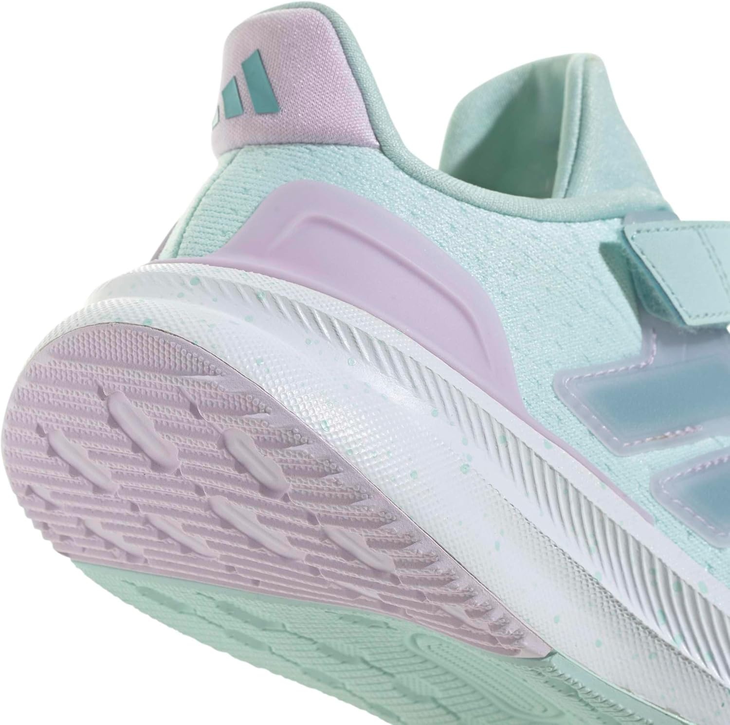 image:imageAdidas UnisexChild Ultrarun 5 Elastic Lace amp StrapHalo MintMint TonIce Lavender