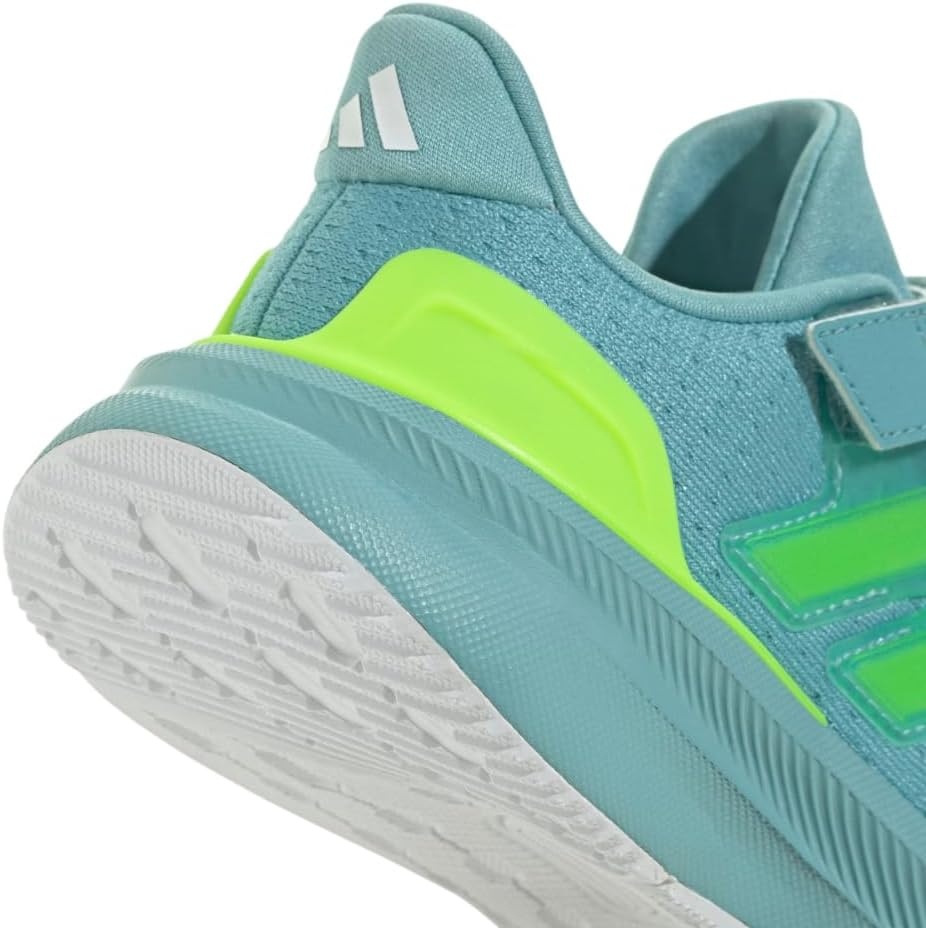 image:imageAdidas UnisexChild Ultrarun 5 Elastic Lace amp StrapMint TonLucid LemonWhite