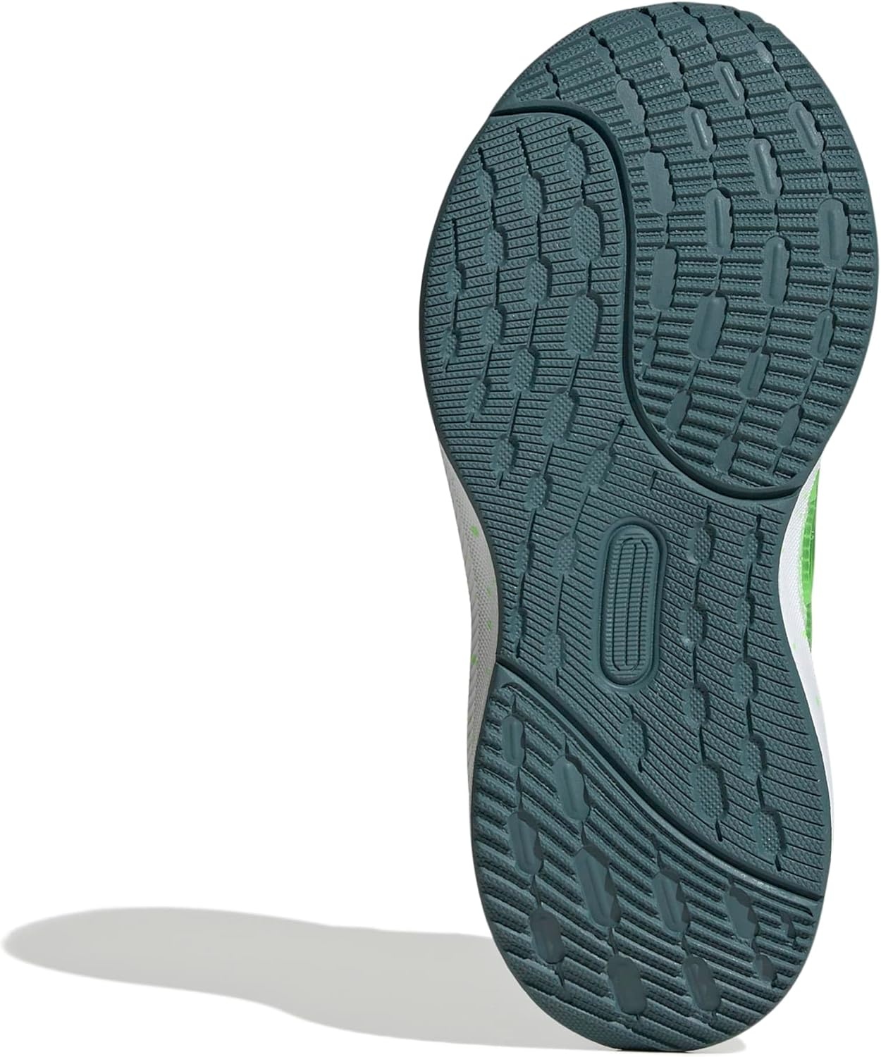 image:imageAdidas UnisexChild Ultrarun 5 Elastic Lace amp StrapSemi Green SparkPreloved TealLime Burst