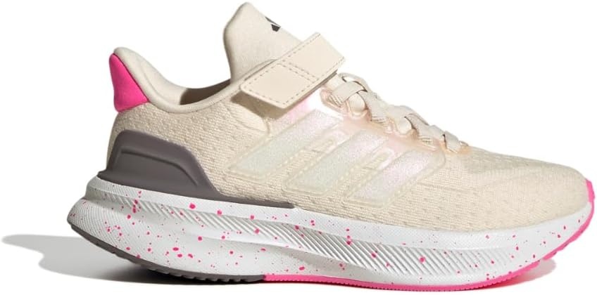 image:imageAdidas UnisexChild Ultrarun 5 Elastic Lace amp StrapWonder WhiteWhiteLucid Pink