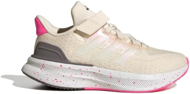 image:imageAdidas UnisexChild Ultrarun 5 Elastic Lace amp StrapWonder WhiteWhiteLucid Pink