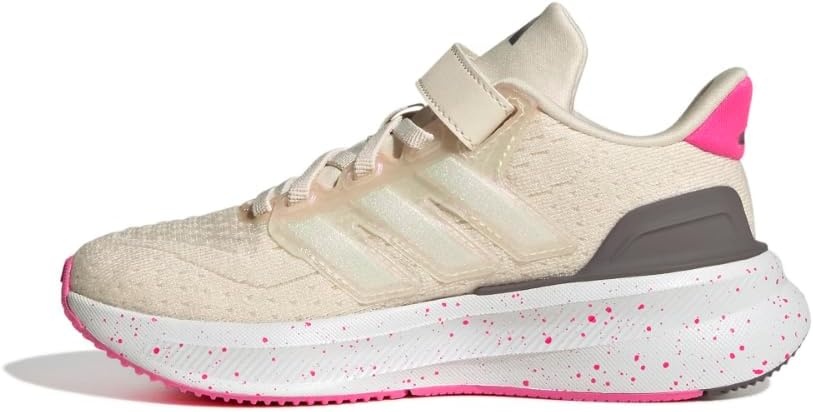 image:imageAdidas UnisexChild Ultrarun 5 Elastic Lace amp StrapWonder WhiteWhiteLucid Pink