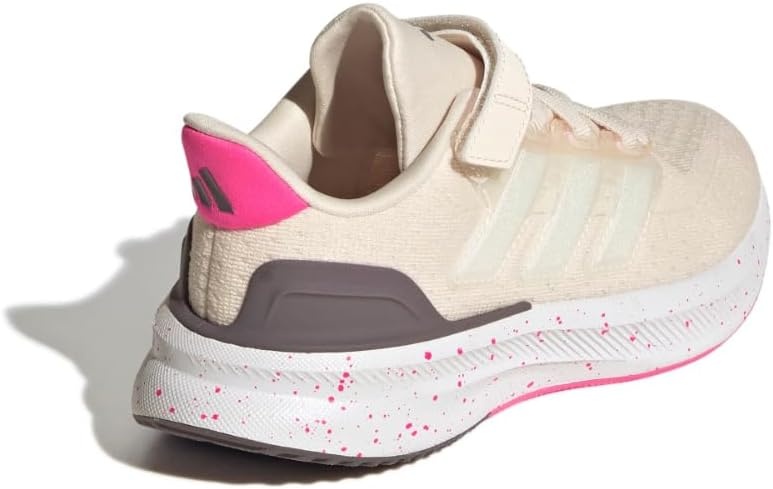 image:imageAdidas UnisexChild Ultrarun 5 Elastic Lace amp StrapWonder WhiteWhiteLucid Pink